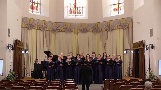 Камерный хор "Подмосковье" на V Международном конкурсе "Славянские мотивы", г. Минск