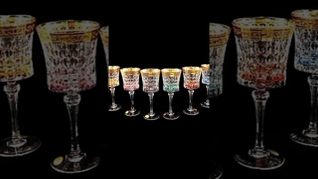 История появления хрустальной посуды в России.