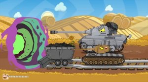 HomeAnimations – Мультики про танки  В поисках Ратте - Мультики про танки