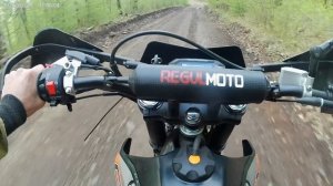 Поездка на природу на мотоцикле регулмото CR-X 300