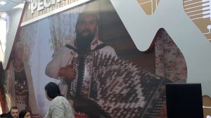 Ёшкар-Ола Республики Марий Эл в тематическом павильоне города Йошкар-Ола на выставке в Москве ВДНХ