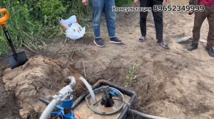 Абиссинская скважина в Раменском 6 метро с чистой водой