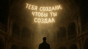 Тебя создали, чтобы ты создал