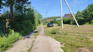 Прогулка. Разведала второй путь до электрички. Красивые места