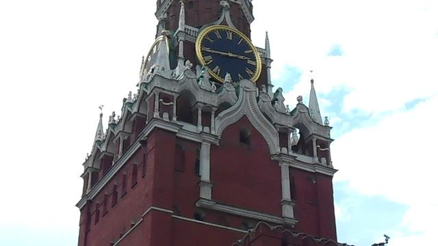 Бой курантов. Московский кремль