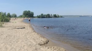 Пляж "Ульяновские Мальдивы", за парком 40 летия ВЛКСМ, 10.06.2025