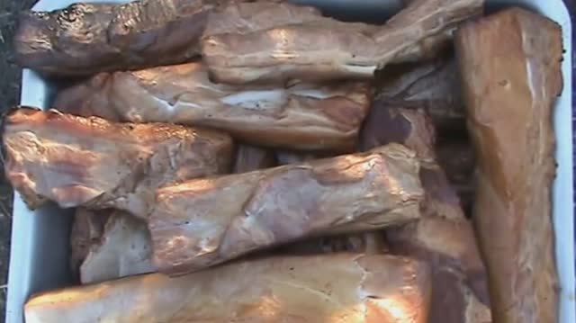 Как коптить сало, мясо  горячего копчения в домашних условиях