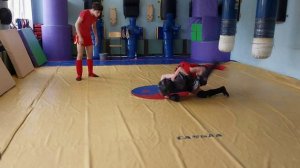 ушу-саньда. турнир на 9 мая Спасибо Деду за Победу-2025. дети 10 лет.Горбуноа Алиса и Фондеркин Тиму