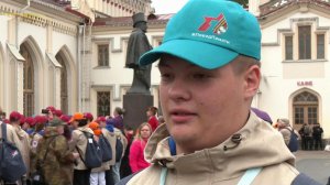 В Санкт-Петербург приехали школьники на "Поезде Памяти"