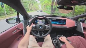 Новый BMW iX Facelift 2025 POV TEST DRIVE
