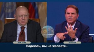 Постпред РФ при ООН Василий Небензя узнал впечатления ведущего RT Рика Санчеза о Москве:
