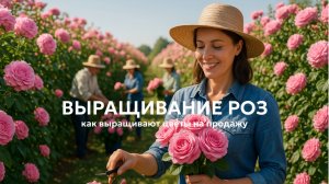 Выращивание роз на продажу: секреты цветочного бизнеса 🌹