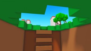 Подземная война в Roblox !