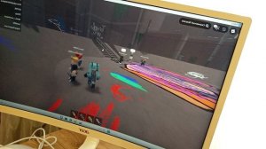 Играю в роблокс на компьютере ⌨️