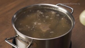 Говяжий бульон - основа вкусного блюда. Готовим правильно! Рецепт.