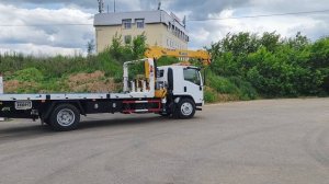 ИСУЗУ ISUZU P700 5,2 литра двигатель 4в1  Без Бортов В Движении 2025-06-23 13-43-57