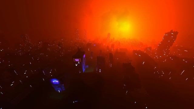 Blade Runner Ambience I Los Angeles Flyover - 1 hour
