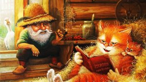 Кошачьи сказки художника Александра Маскаева