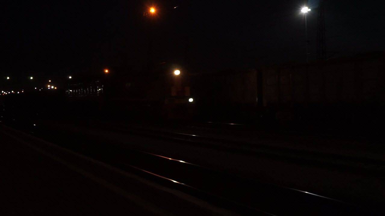 Тепловоз ТЭМ2-6217 с вагоном ЭД9Э-003605.