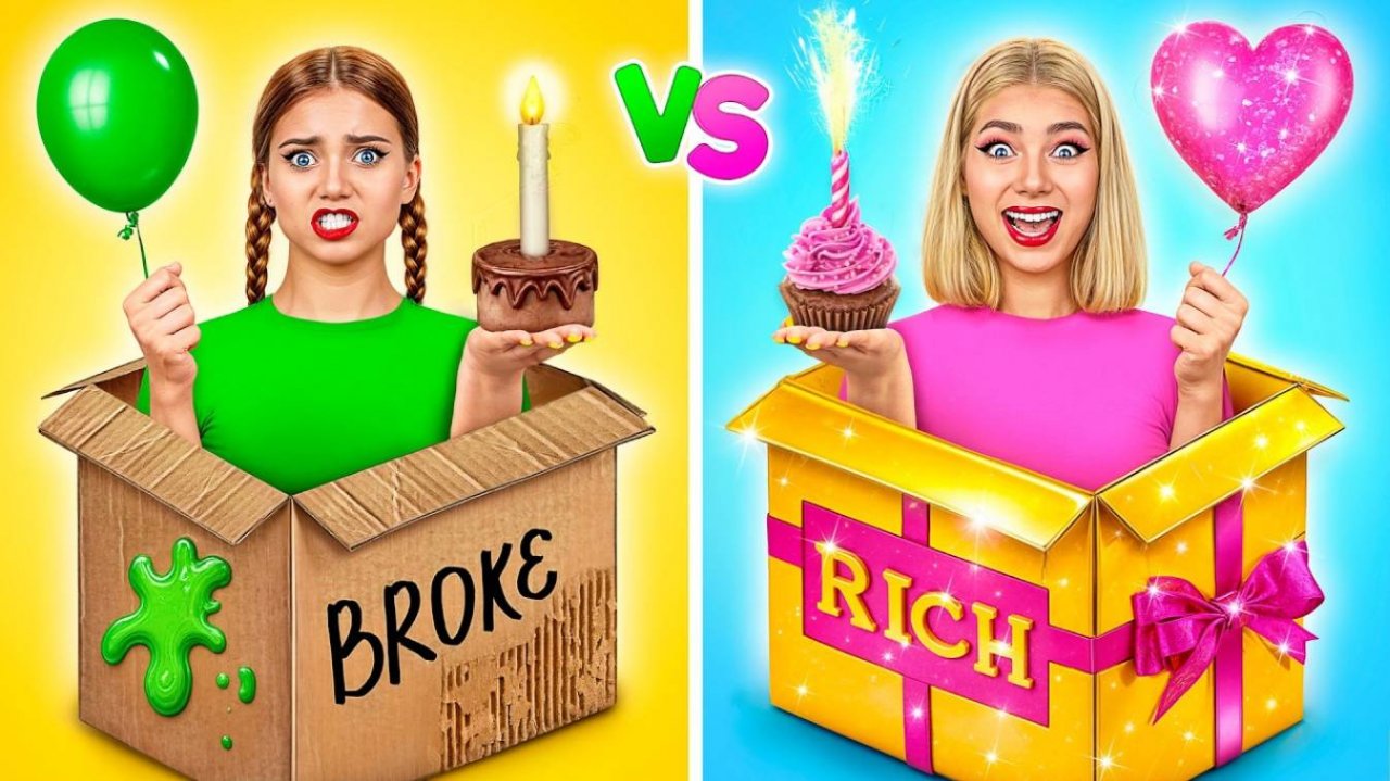 Богатый vs Бедный День Рождения смотреть онлайн