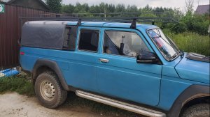 Техничка. Обновил самодельный кунг и багажник