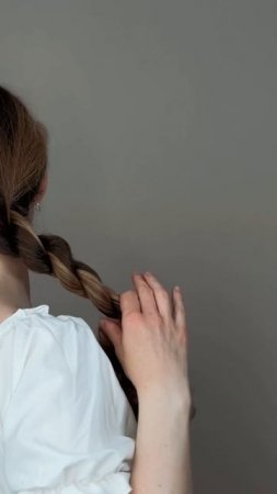 Как красиво 😍 #прическа #красота #волосы #прически #стиль #hairstyle