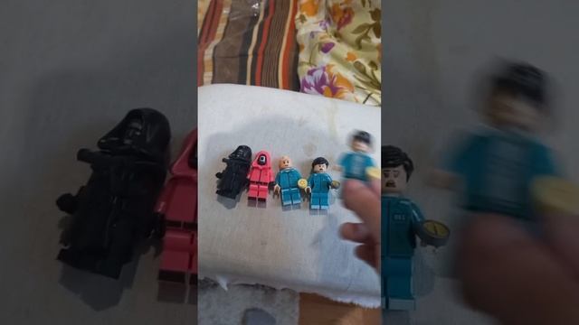 Обзор новых фигурок из игры в кальмара и небольшой сюрприз.