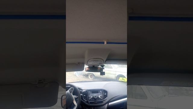 Карниз для занавески в Ладу Весту