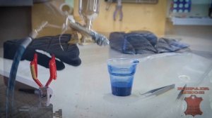 покраска синей шанели