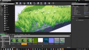 124、植物7 草、花小植物模型、UE材质制作2