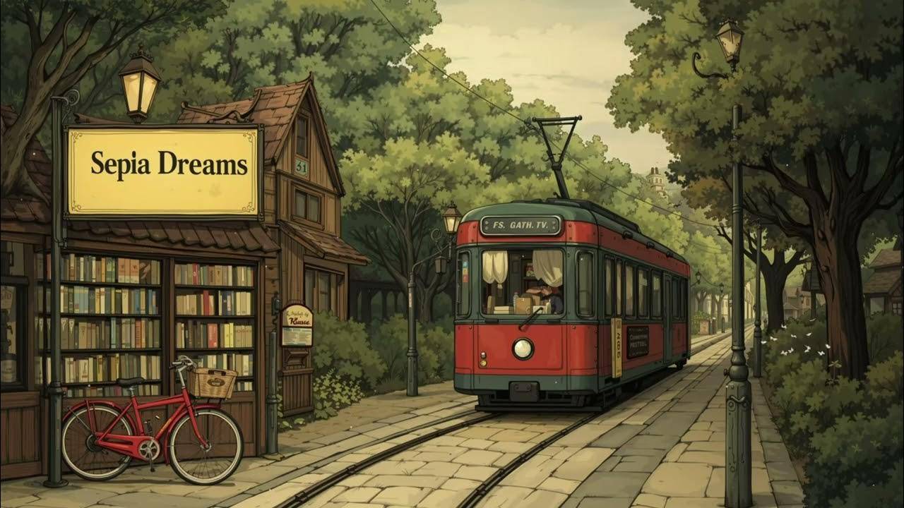 vintage vibes slow rides through peaceful towns a playlist for quiet morning смотреть онлайн