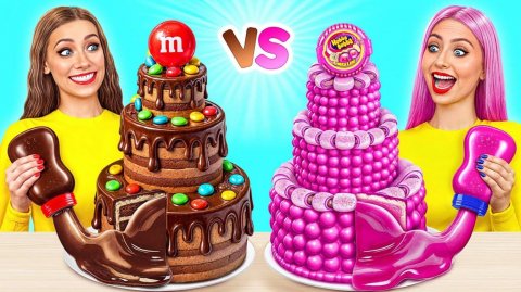 Укрась Торт Челлендж | Смешные Челленджи с Едой