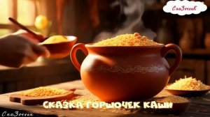 Сказка Горшочек каши мультфильм |АудиоСказка|Братья Гримм|народные|детские|рассказ|мультфильм|