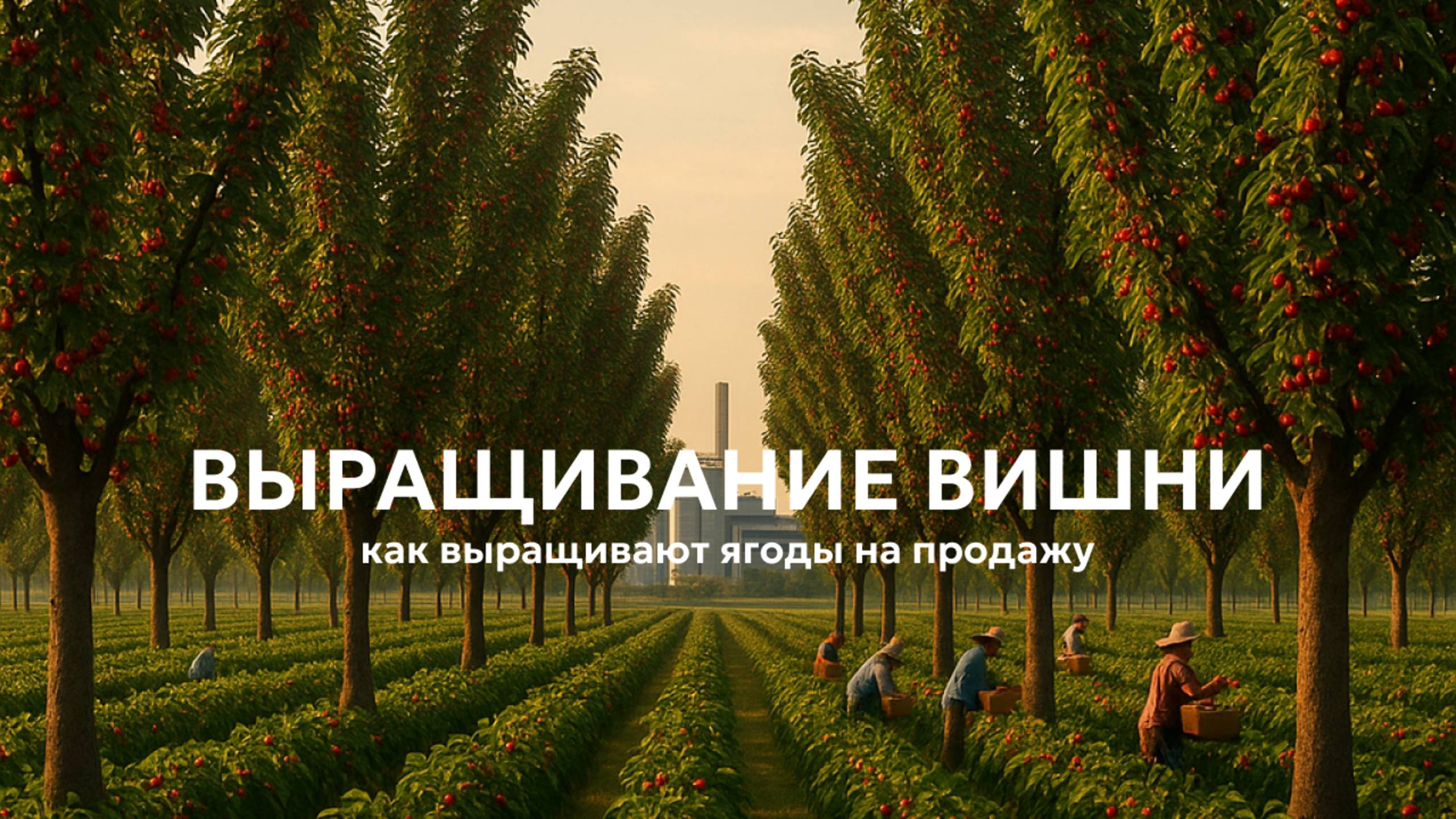Вишня на продажу - как работает ягодный бизнес?