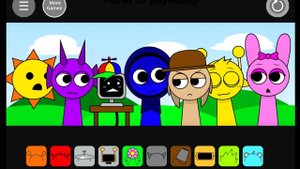 Sprunki Kiss Edition - это новая версия Kiss Jevin 💋😽😘 Невероятная коробка с модом Sprunki