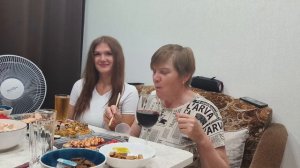 Вечерний ужин.