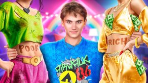 Тим Тин : Лучшая Летняя Ночевка! Богатые Против Бедных Девушек на Вечеринке с Ночевкой
