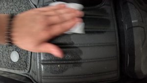 3D коврики из эко кожи X-MATS, в Kia Rio X-line спустя 3 месяца.
