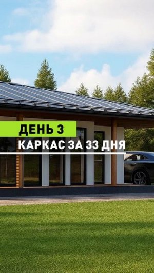 Каркас за 33 дня. День 3