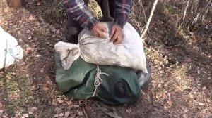 ПОНЯГА В ДЕЛЕ. Переноска грузов в тайге ️