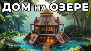 ДОМ на ОЗЕРЕ. ИСТОРИЯ КАК Я ПРИРУЧИЛ КРОКОДИЛА в РАСТ chistobzden