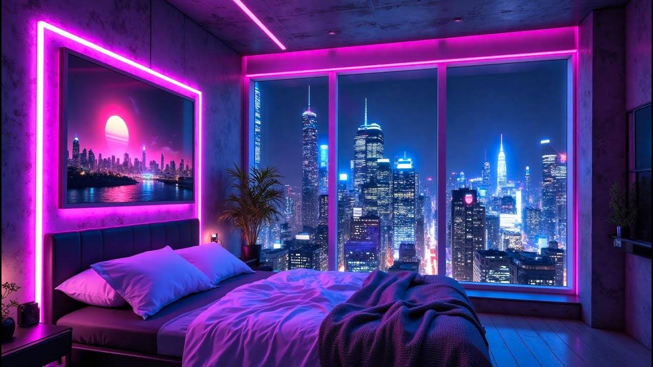 ✅ Lofi Rain Chillhop Vibes ☔ 1980s Retro Lofi Hip Hop Beats for Study & Focus 🎶 Playlist смотреть онлайн