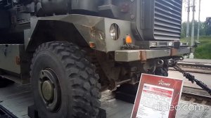 Военный Экскурсионный эшелон в Петрозаводске.