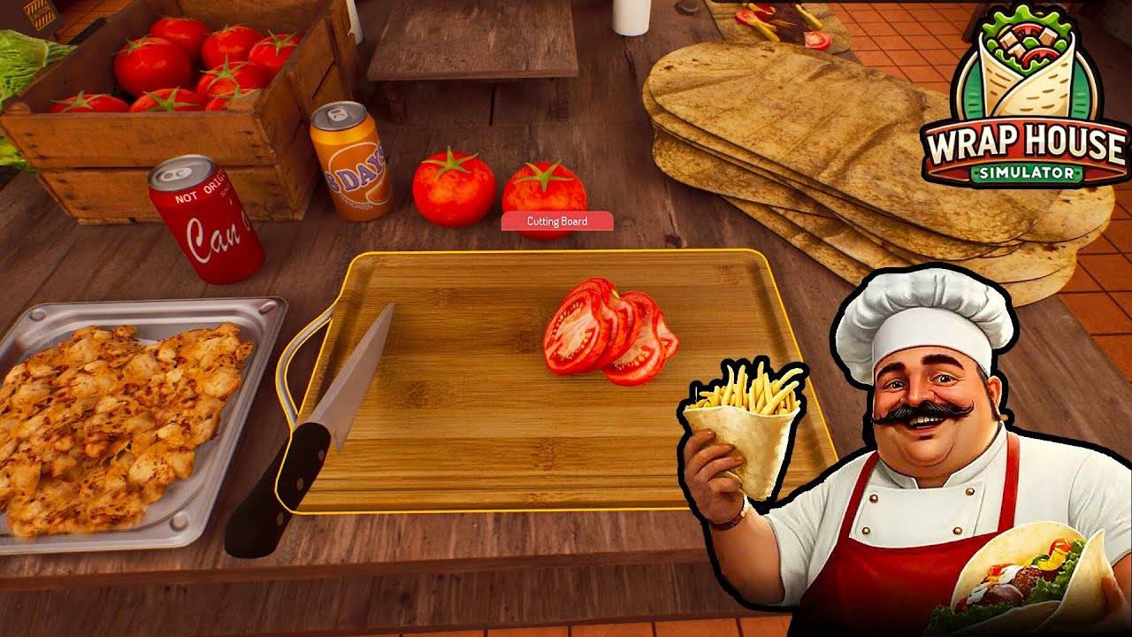 WRAP HOUSE SIMULATOR🌯 - Полное прохождение игры (без комментариев)