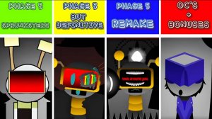 INCREDIBOX SPRUNKSTERS P5🔥 | OC vs DEF vs REMAKE🎭 | БИТВА ВЕРСИЙ⚡