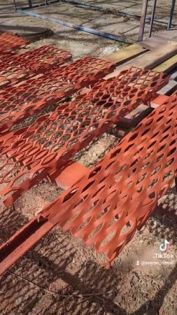 Покраска ступеней I Металлические ступеньки из ПВЛ I Просечно вытяжной лист