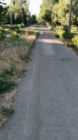 Река из нечистот на улице Циолковского в Макеевке показывает рекордную полноводность, заливая обе по