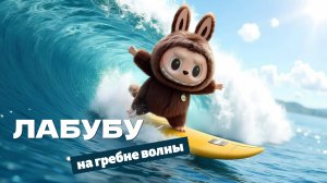Лабубу на гребне волны🌅🌊