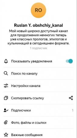 Присоединяйтесь на мой уже оформленный канал в Яндекс Мессенджере, будем вместе.