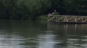 поимка на большом водоёме